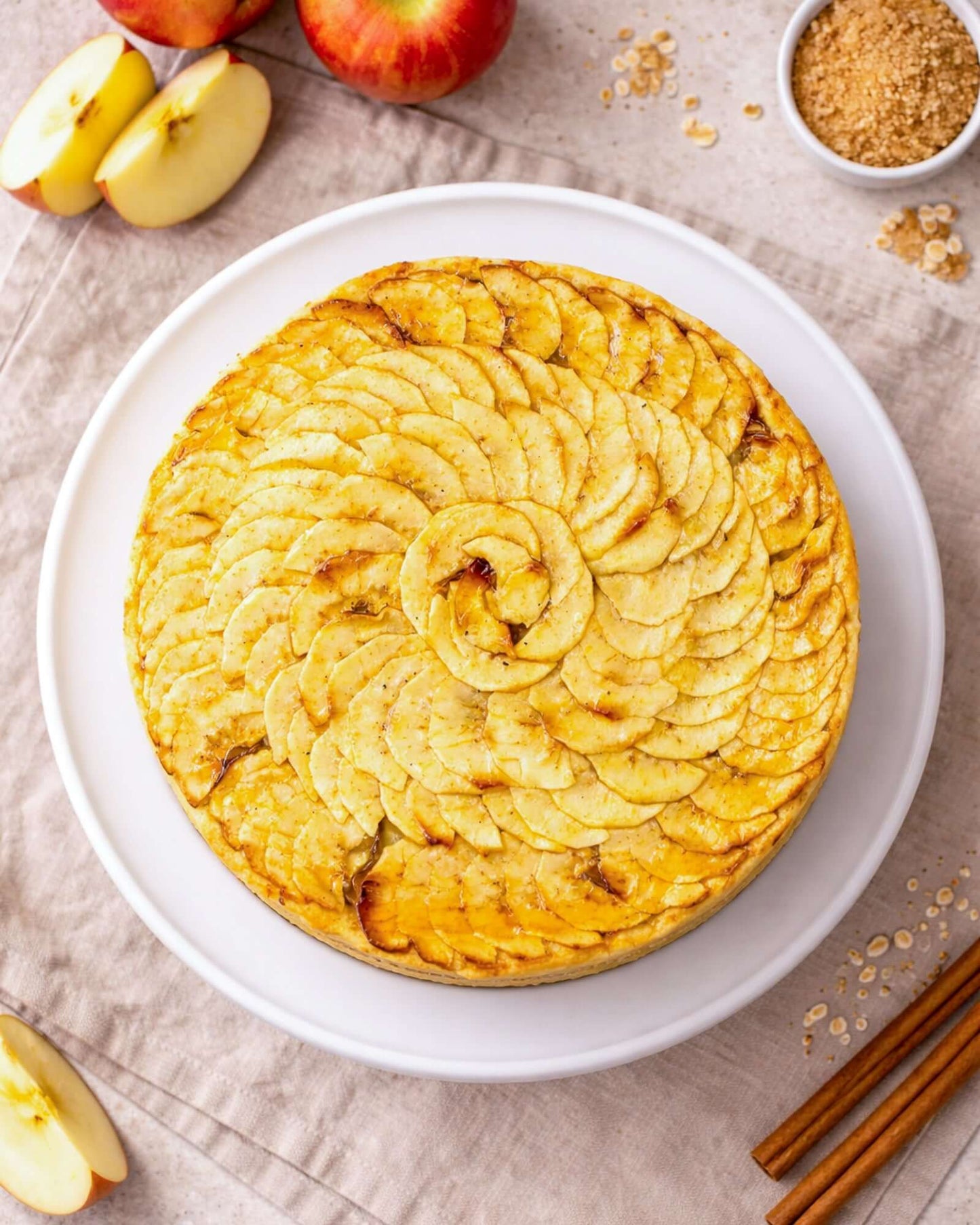 Apple Flan