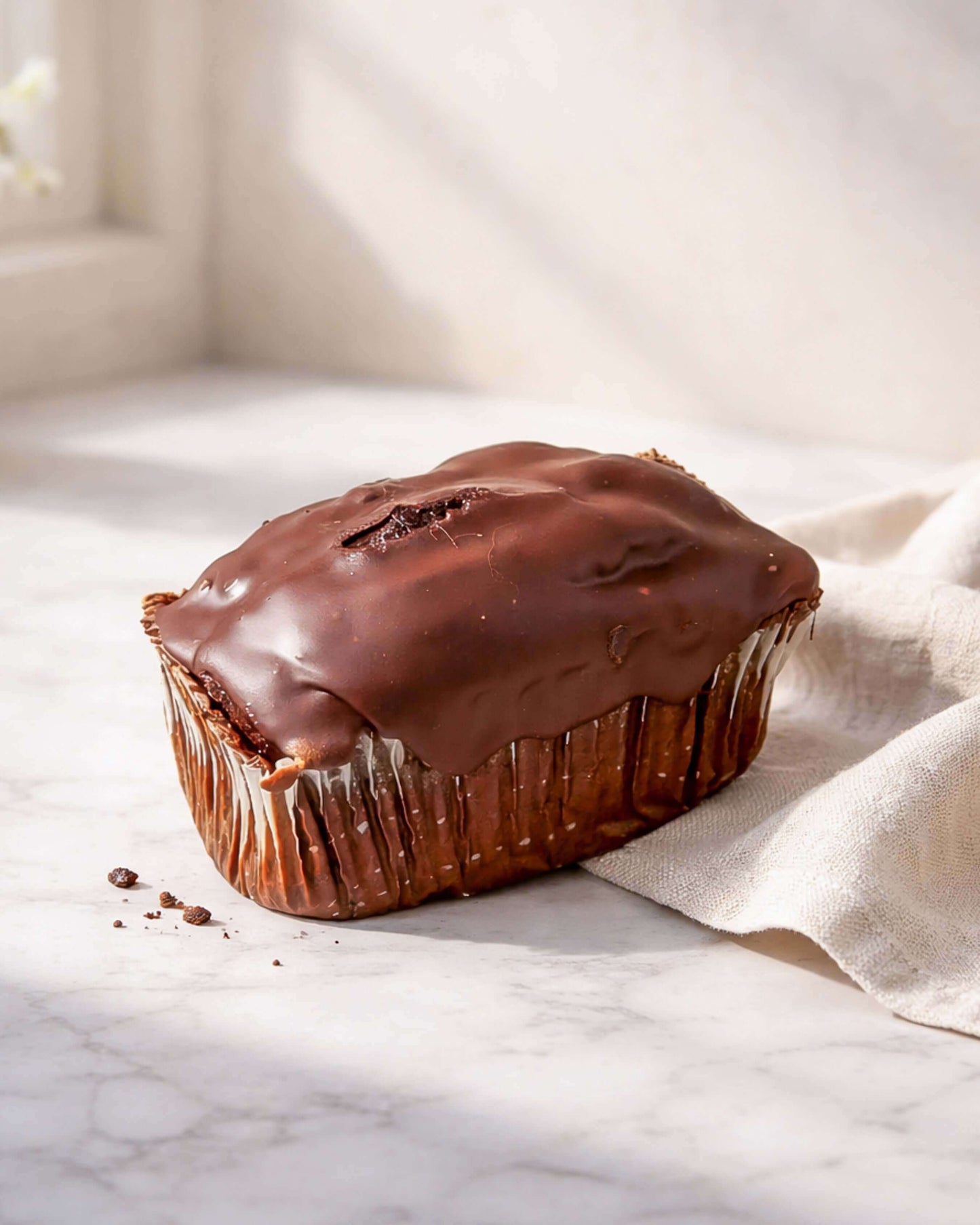 Chocolate Block Cake from Bonne Bouche, a moist cocoa bakery cake for sharing, snacks and coffee breaks.