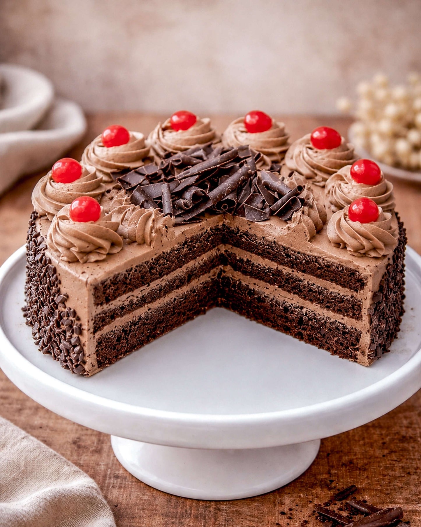Chocolate Buttercream Gateau