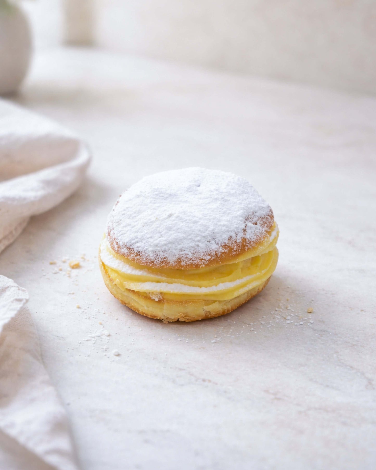 Custard Doughnut from Bonne Bouche London bakery