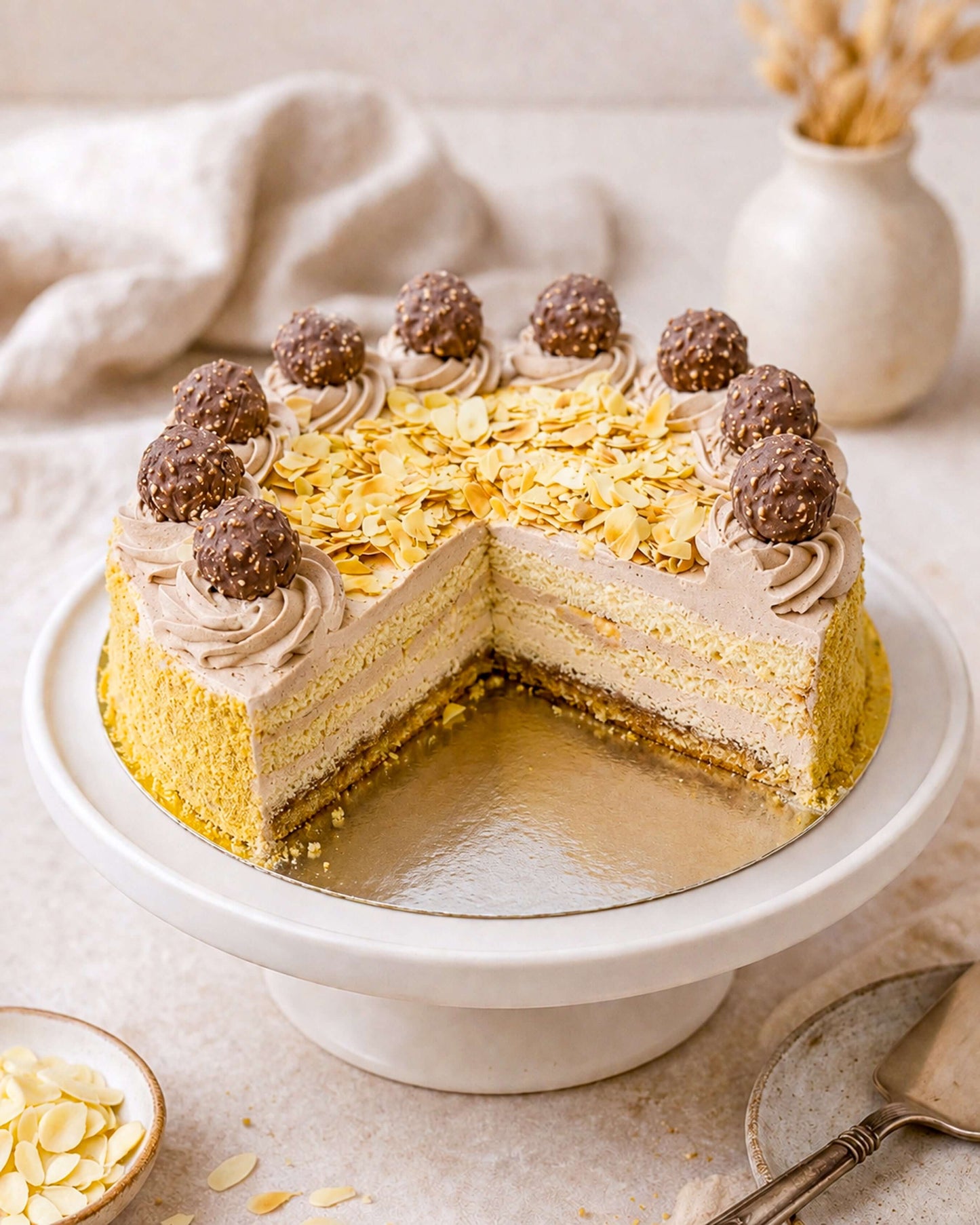 Ferrero Buttercream Gateau