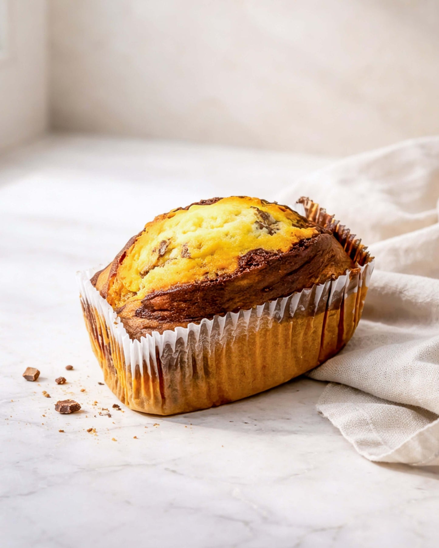 Marble Block Cake from Bonne Bouche, a soft chocolate and vanilla bakery cake for sharing, tea breaks and simple treats.