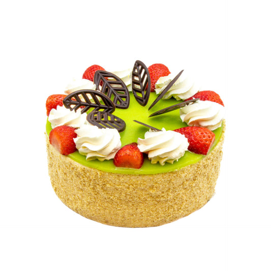 Banana Strawberry Gateau