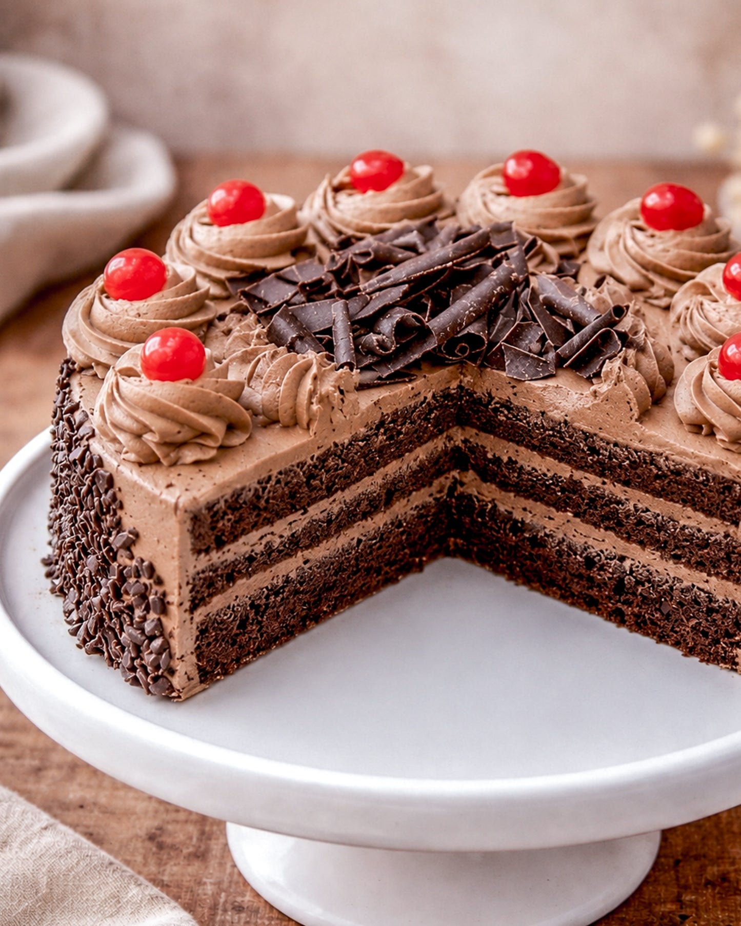 Chocolate Buttercream Gateau