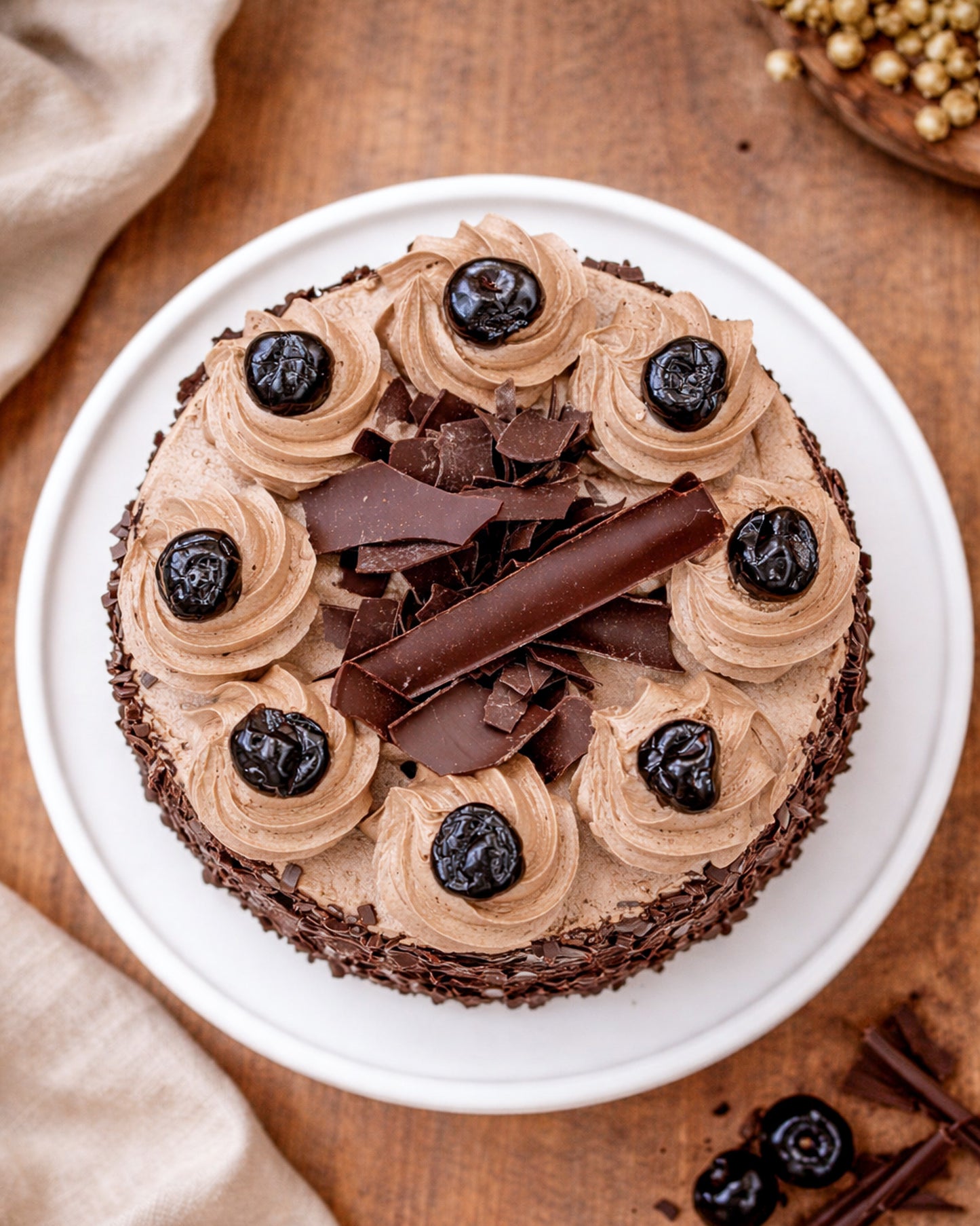 Chocolate Buttercream Gateau