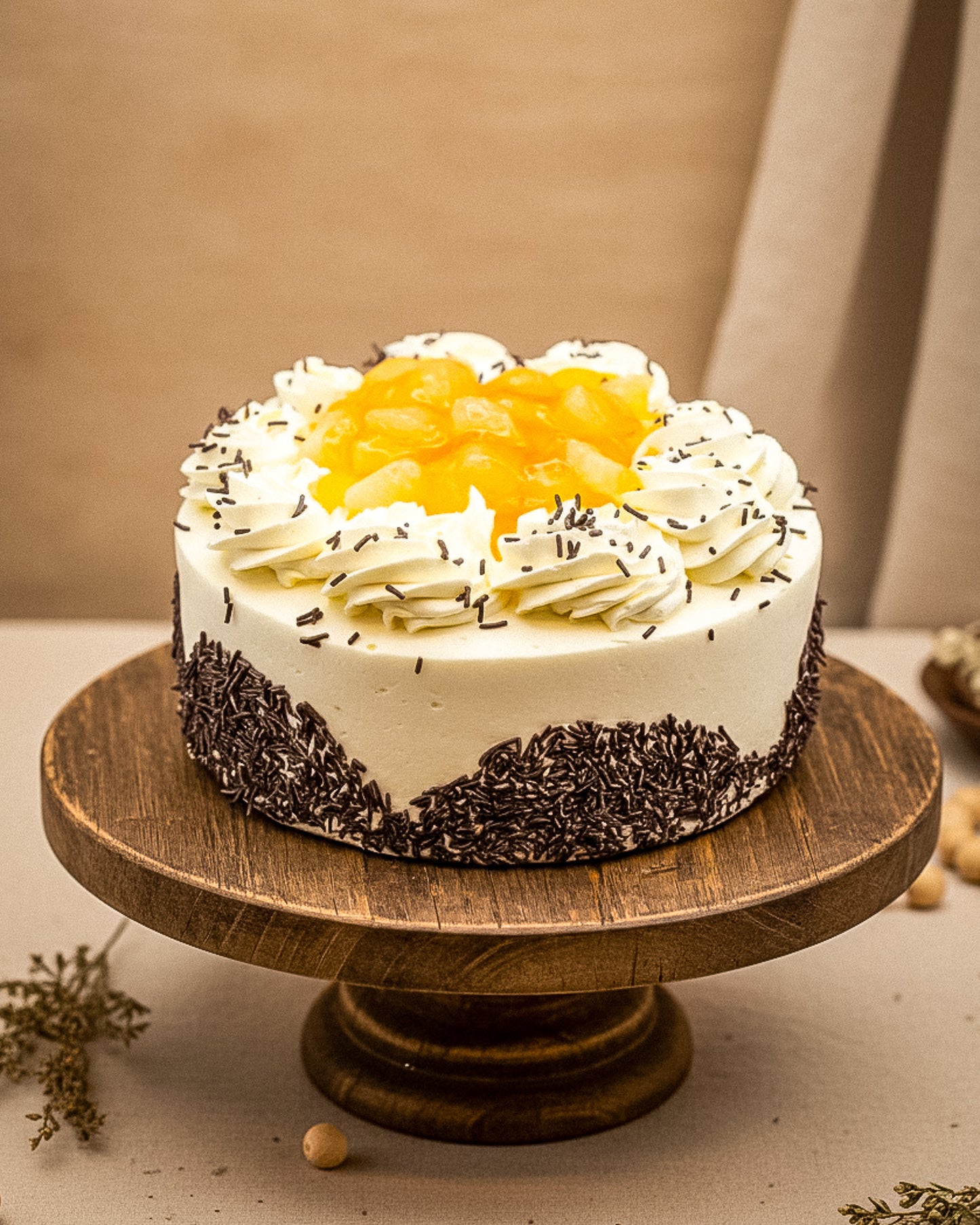 Chocolate Pear Gateau