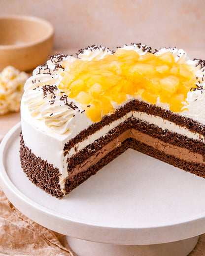 Chocolate Pear Gateau