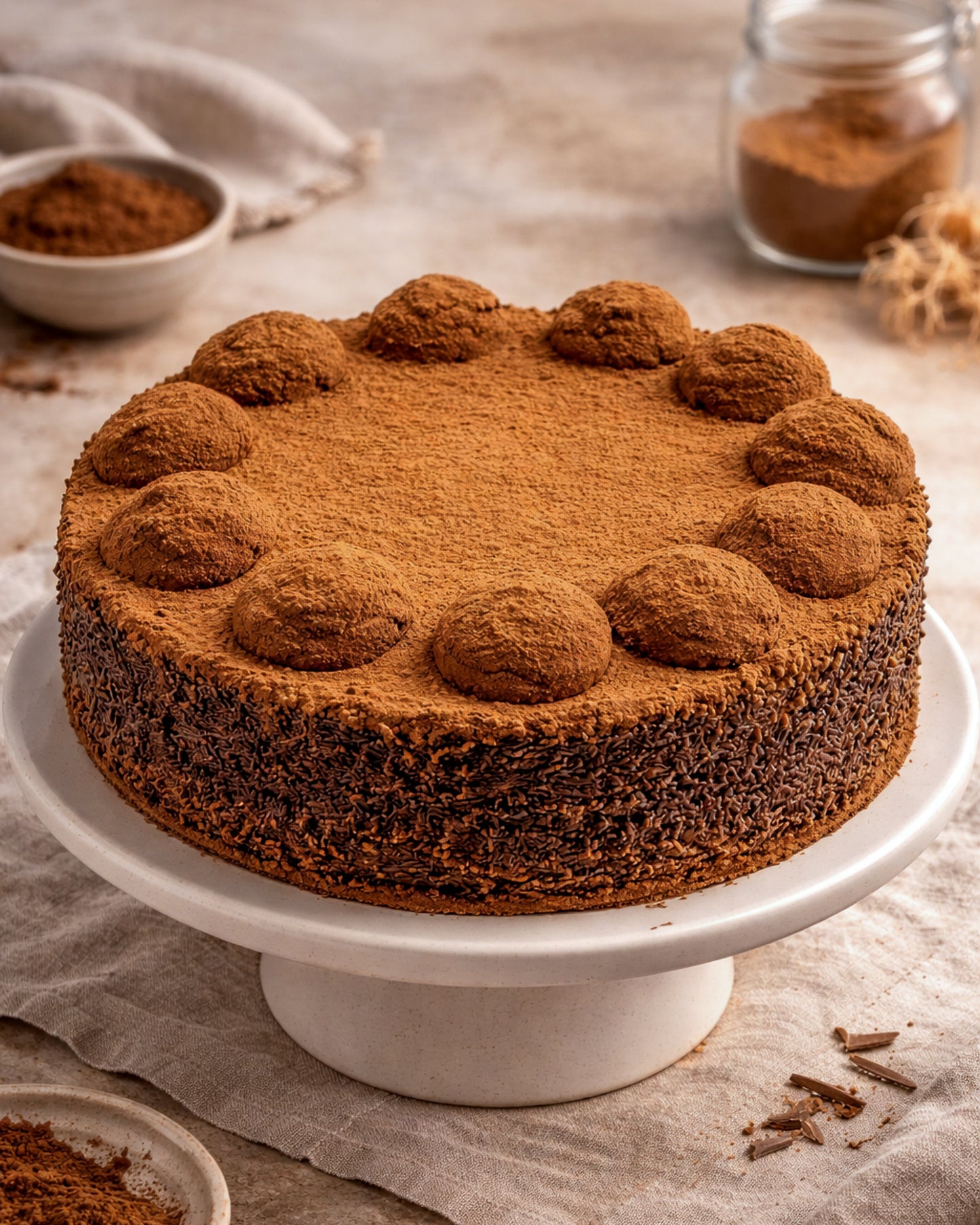 Chocolate Rum Gateau