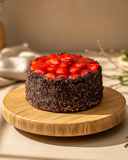 Chocolate Strawberry Gateau