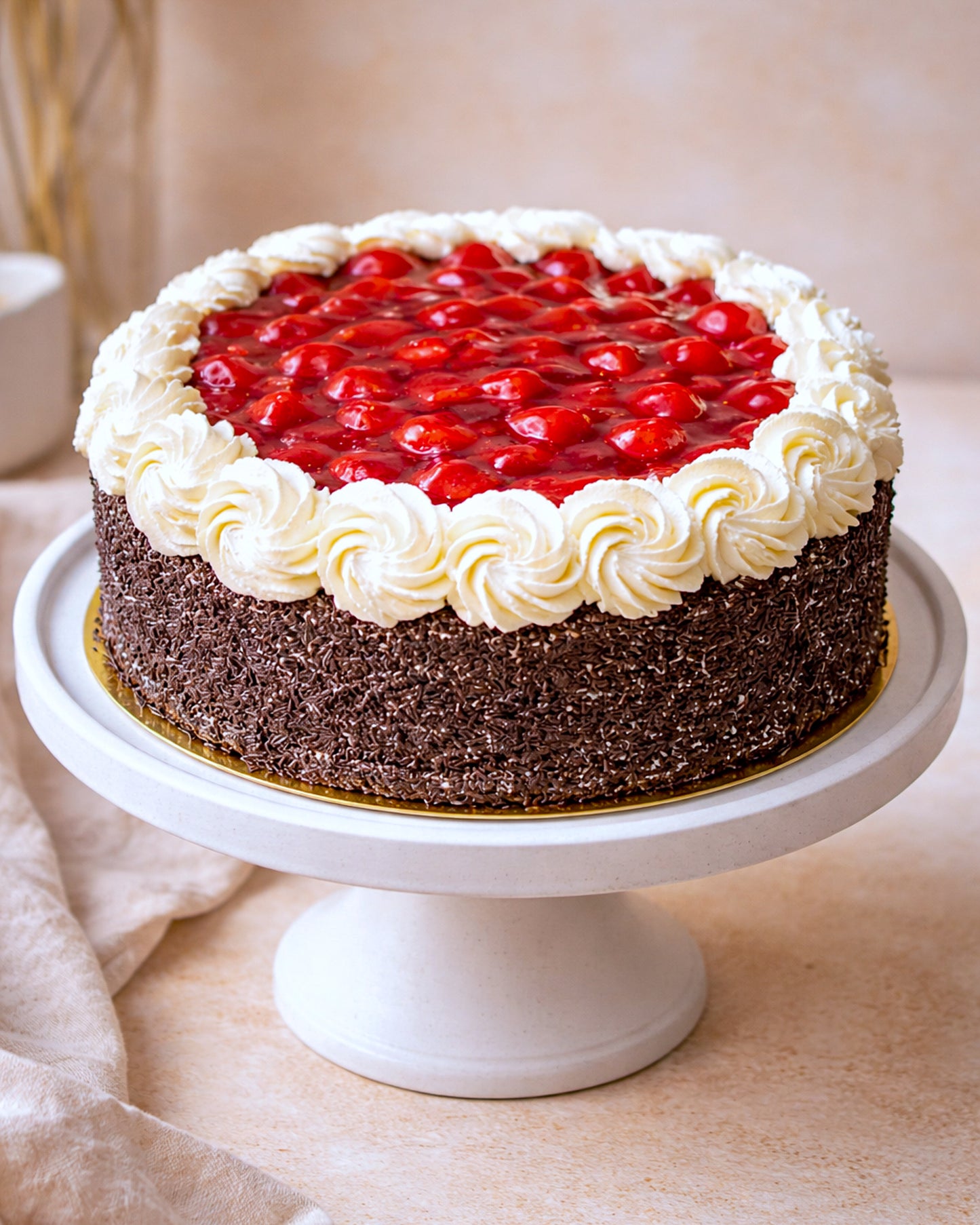Chocolate Strawberry Gateau