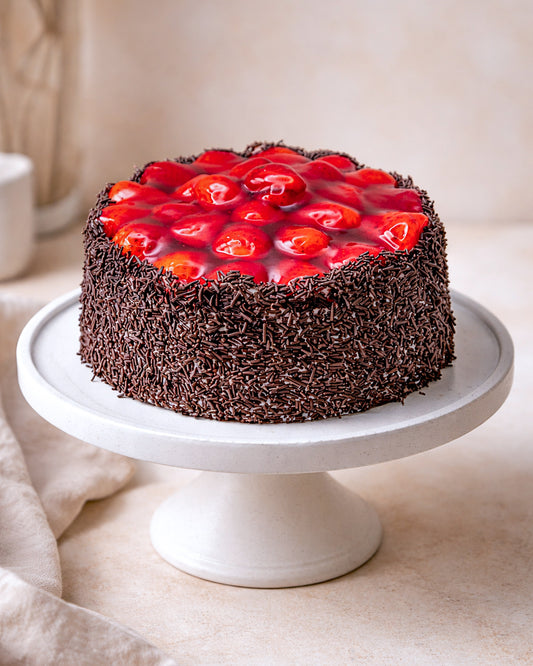 Chocolate Strawberry Gateau