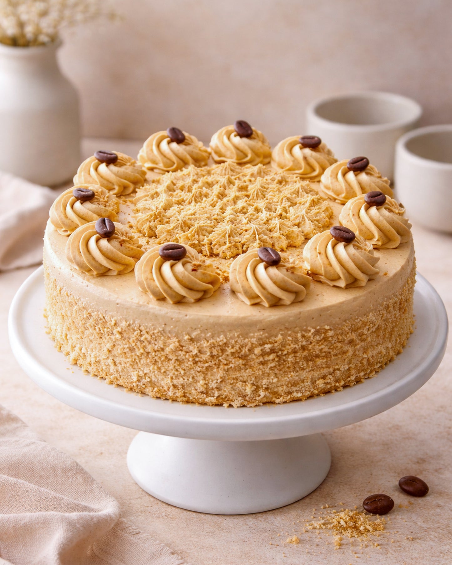 Coffee Buttercream Gateau