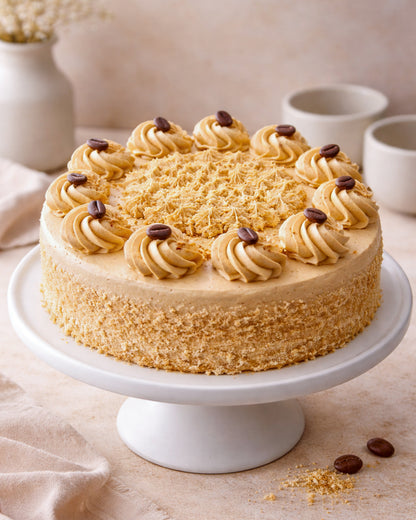 Coffee Buttercream Gateau