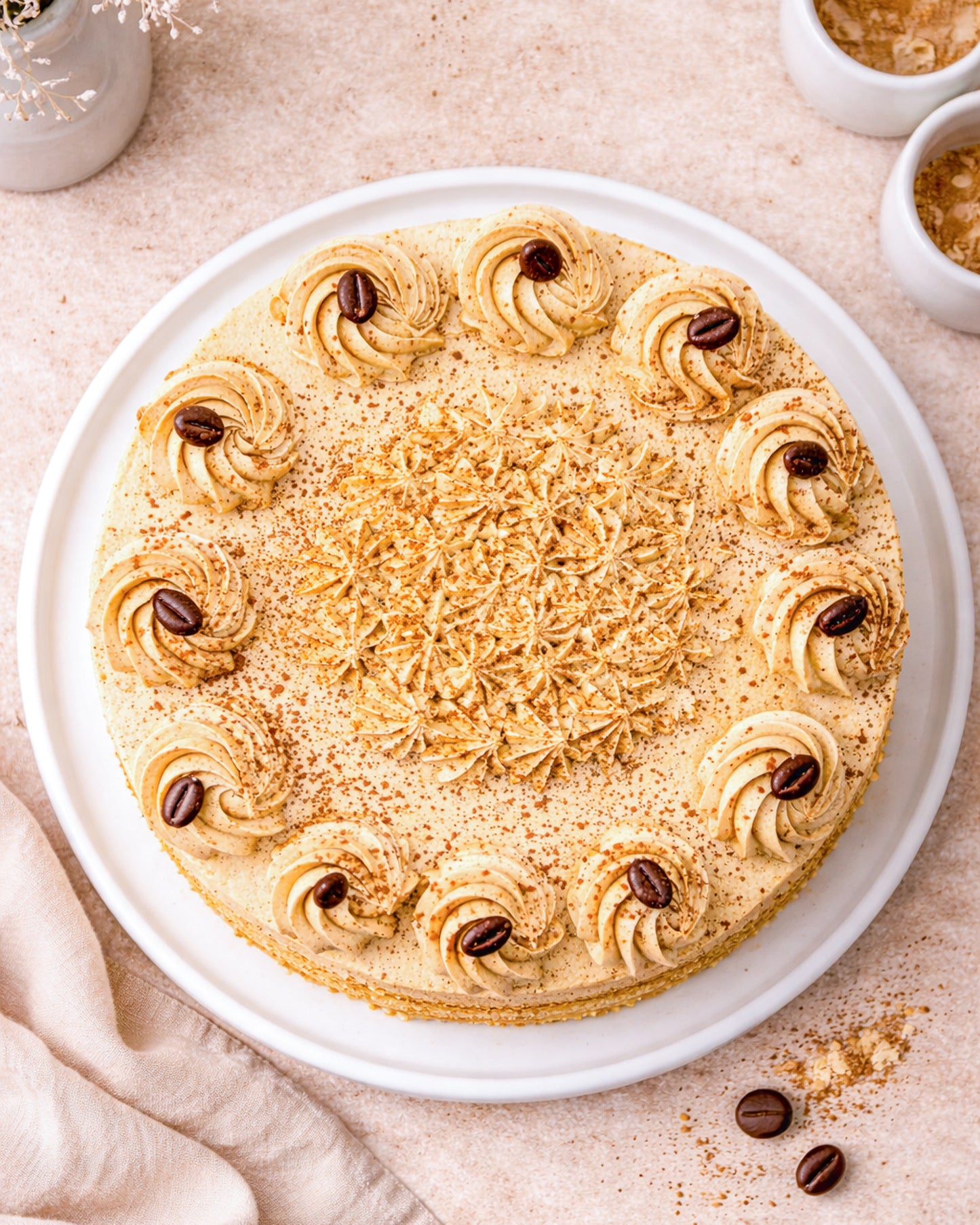 Coffee Buttercream Gateau