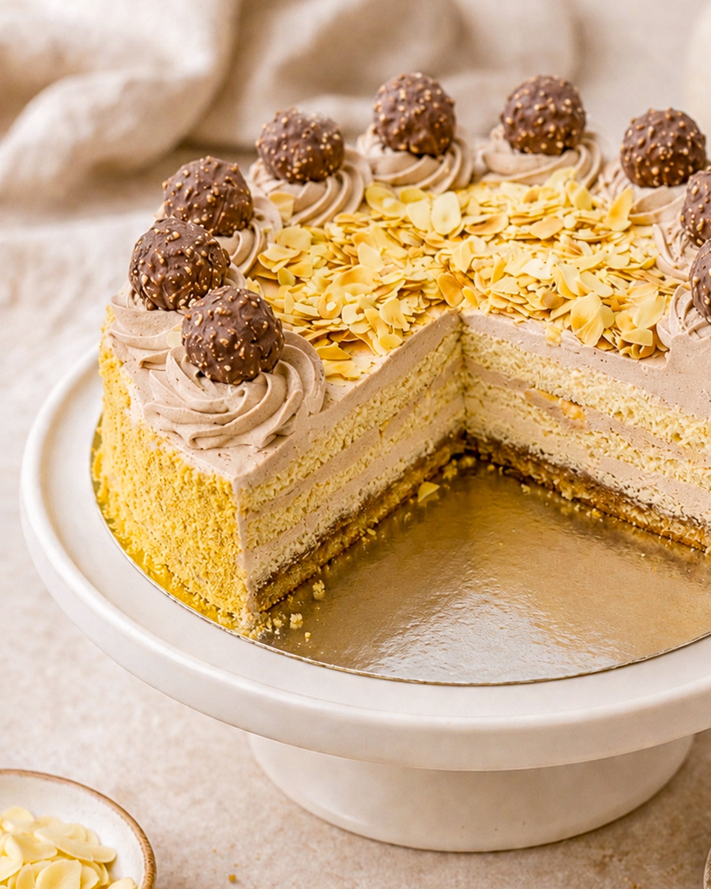 Ferrero Buttercream Gateau