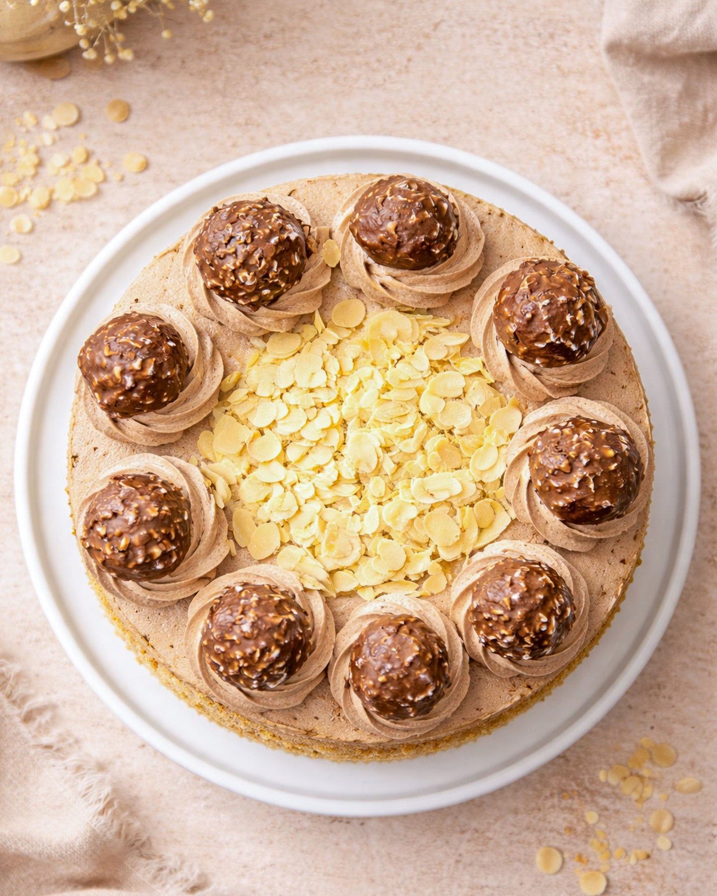 Ferrero Buttercream Gateau