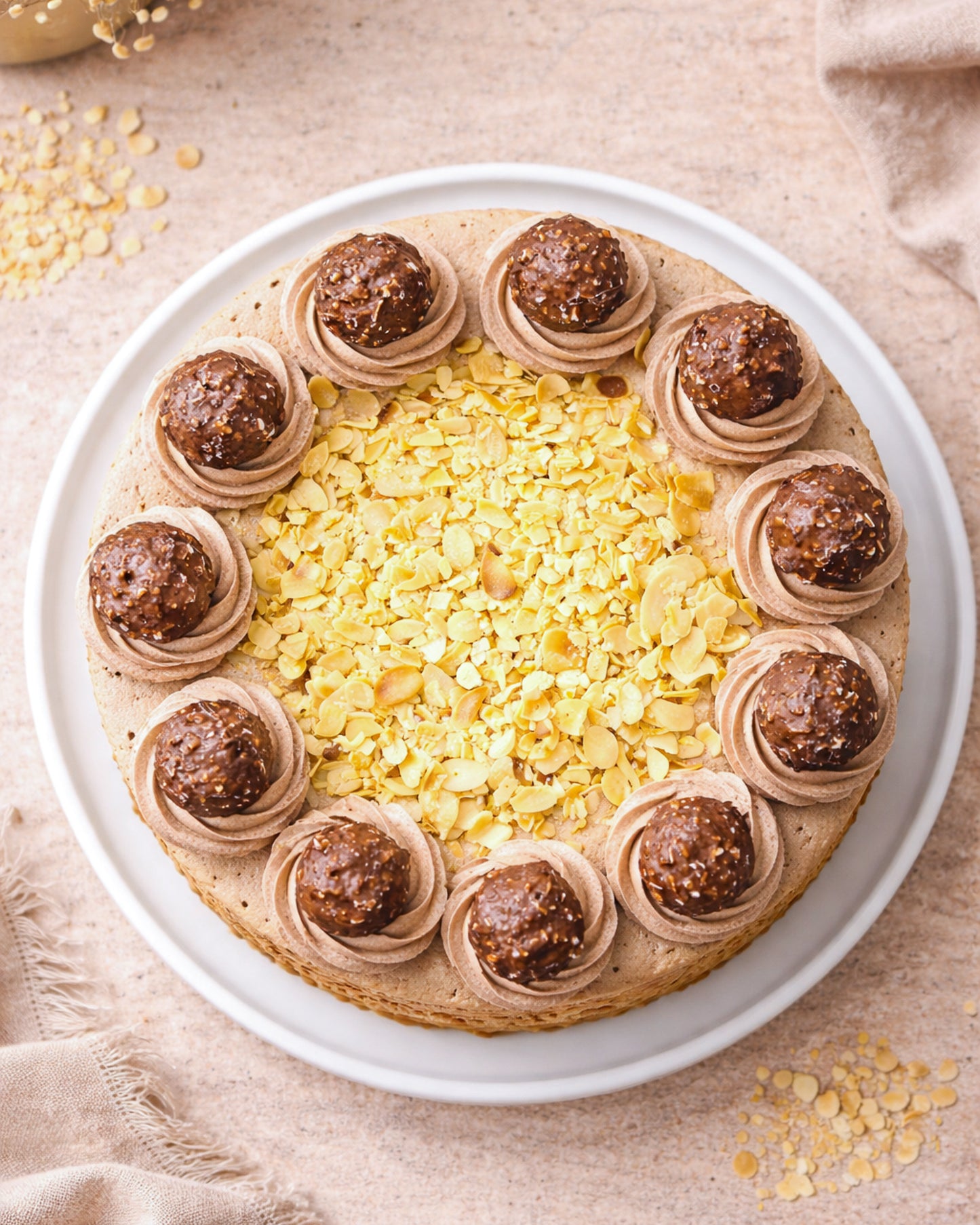 Ferrero Buttercream Gateau