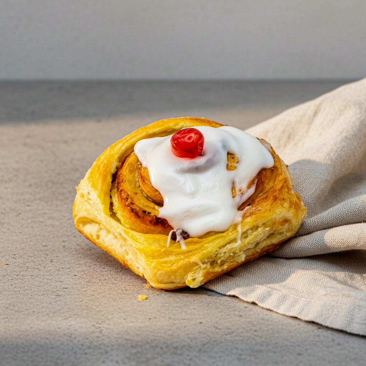 Iced Round Fruit Danish