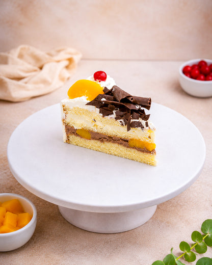Peach Gateau
