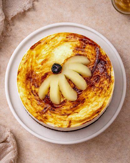 Pear Caramel Mousse