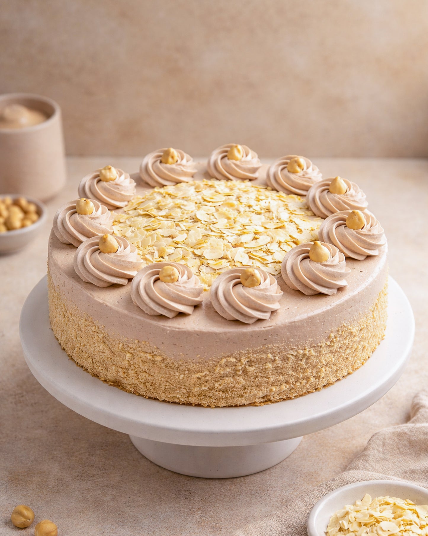Praline Buttercream Gateau