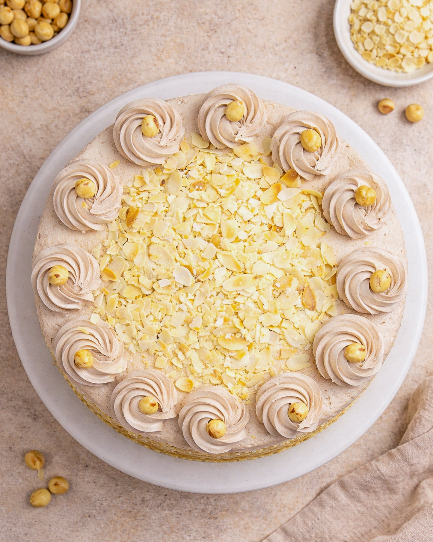 Praline Buttercream Gateau
