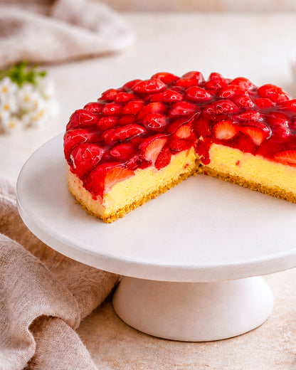 Strawberry Flan